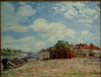 The Loing at Saint-Mammès